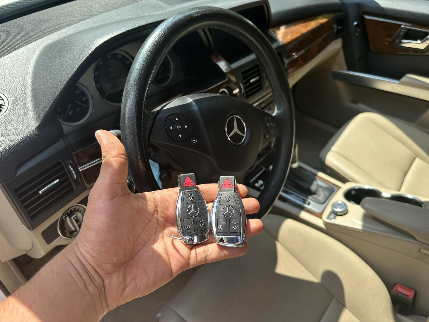 Mercedes replacement key