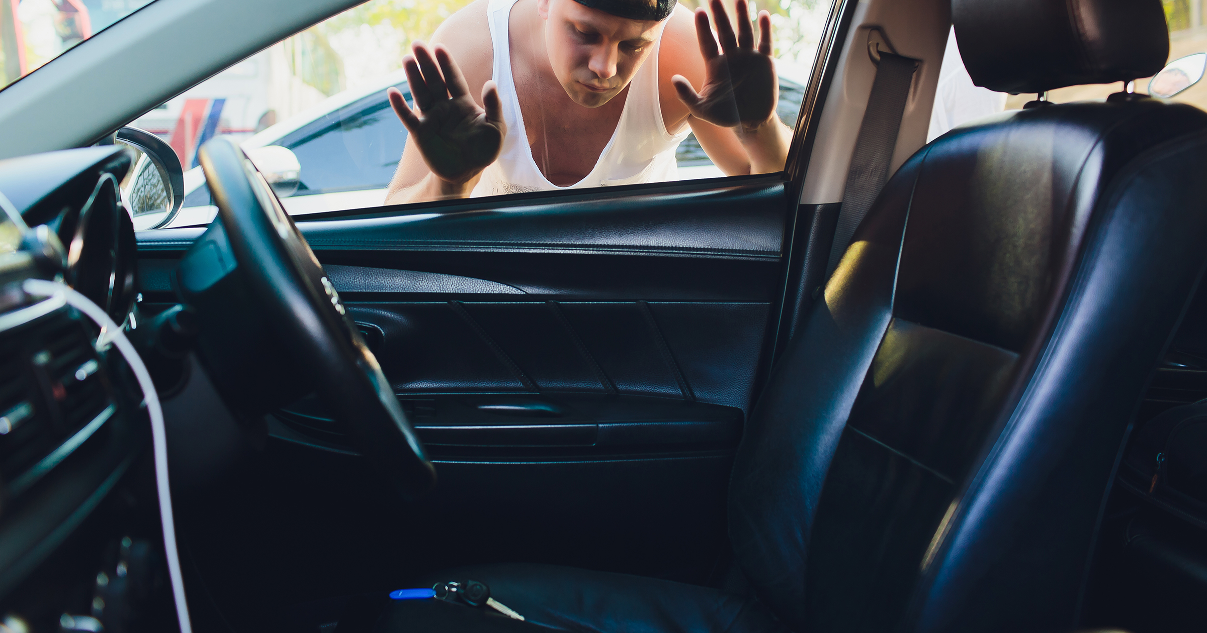 locked out of car